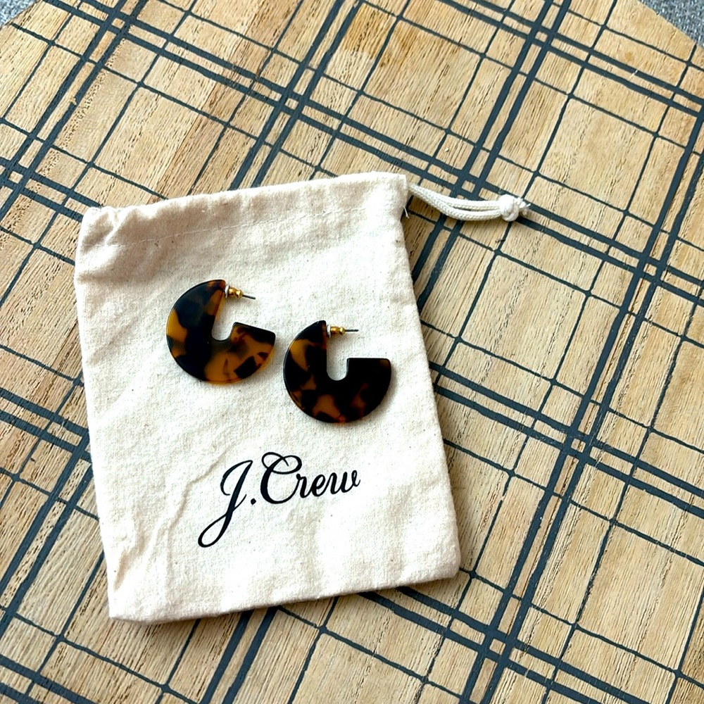 J. Crew fashion earrings